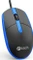 C-Tech WM-10B Wired Mouse schwarz/blau, USB Vorschaubild