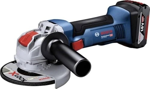 Bosch Professional GWX 18V-8 Akku-Winkelschleifer inkl. L-Boxx + 2 Akkus 5.0Ah