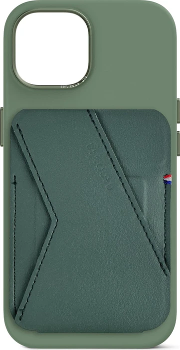 Decoded Silicone MagSafe Card Stand Wallet Sage Leaf