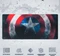 Grupo Erik Editores Captain America Schild XL, 800x350mm, Motiv rot/blau/weiß Vorschaubild