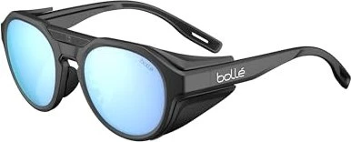 Bollé Ascender black matte/sky blue polarized