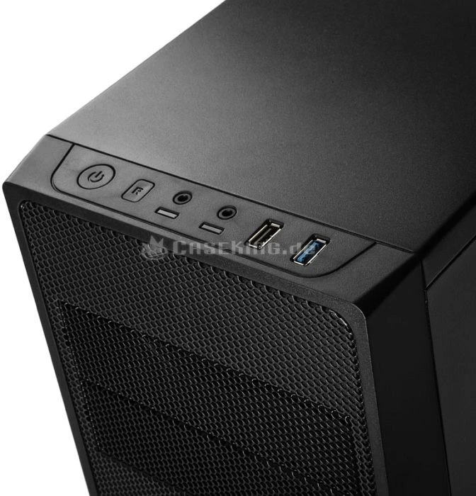BitFenix Neos schwarz, schallgedämmt