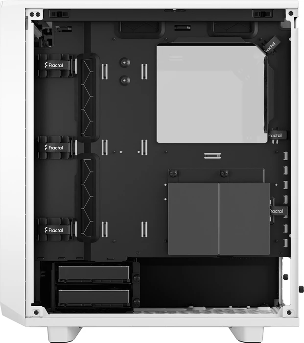 Fractal Design Meshify 2 Compact White TG Clear Tint, Glasfenster