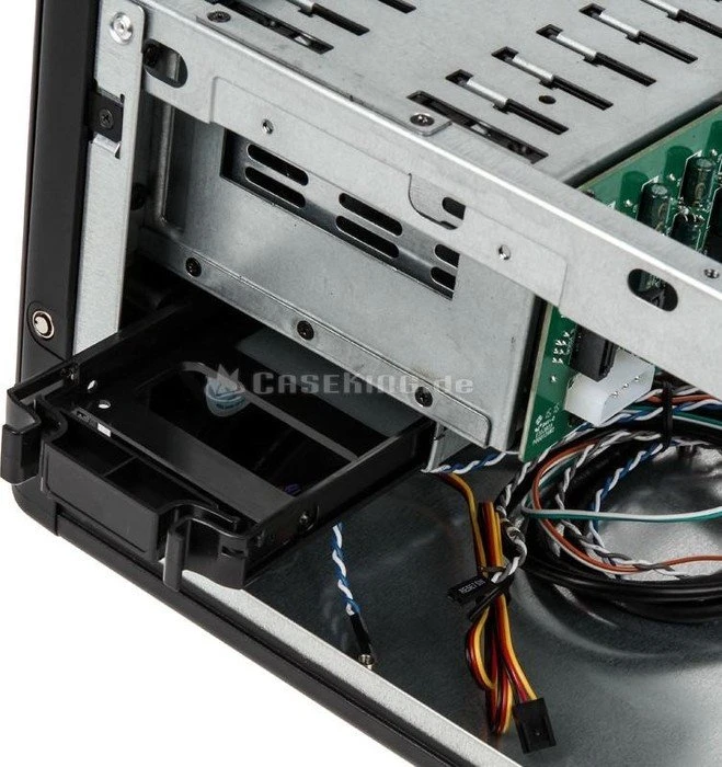 SilverStone Case Storage CS280, schwarz, Mini-ITX