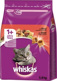 Whiskas 1+ Rind, 3.80kg