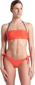 Arena Pro_File Bandeau Bikini-Set calypso coral/sage (Damen)
