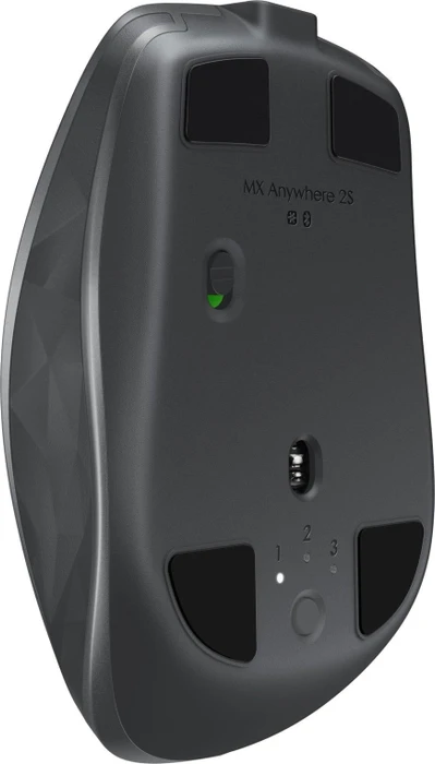 Logitech MX Anywhere 2S Bluetooth Edition, Graphite, USB/Bluetooth