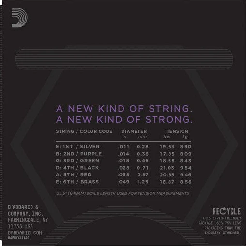 D'Addario NYXL Medium 3-Pack