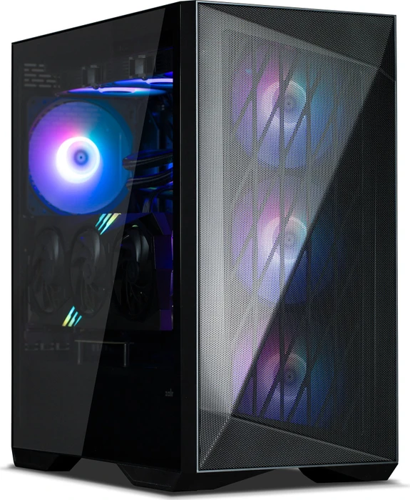Zalman Z9 Iceberg MS_Black, schwarz, Glasfenster