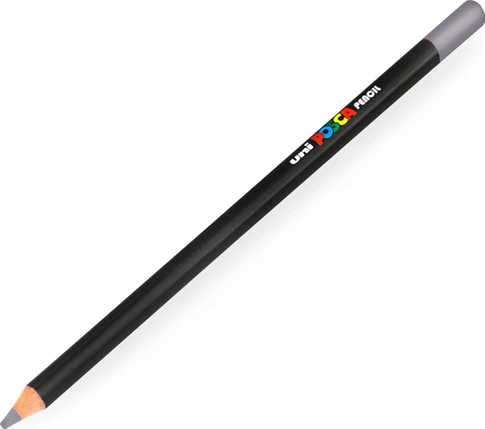 Uni-Ball POSCA Pencil KPE-200 Wachsmalstift grau