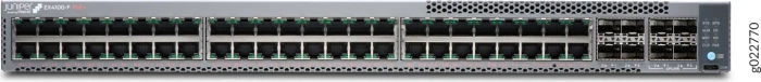 Juniper EX4100-F Rackmount Gigabit Managed Switch, 48x RJ-45, 8x SFP+, 740W PoE+