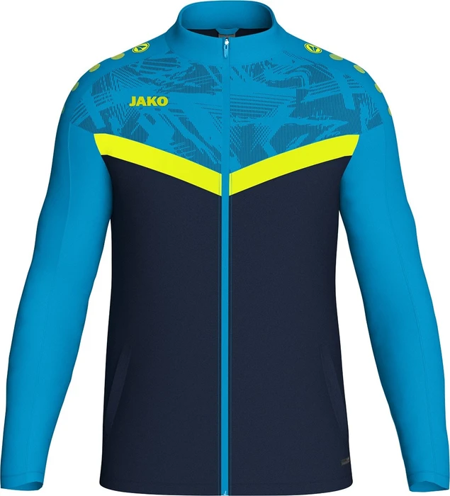 Jako Iconic Trainingsjacke seablue/jako blue/neon yellow (Junior)