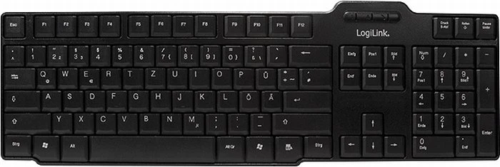 LogiLink Slim Keyboard, USB, DE