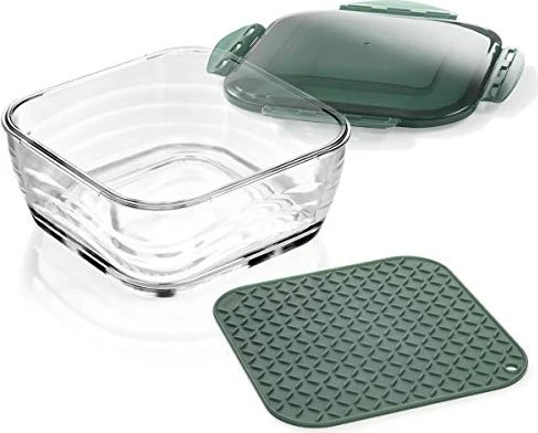 Genius Glasschüssel Aufbewahrungsbehälter-Set, 3-tlg.
