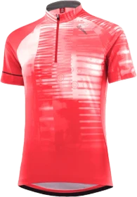 Löffler Spela Mid Half-Zip Trikot kurzarm poppy red (Damen)