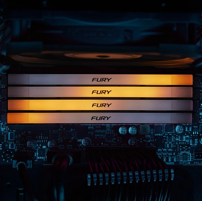 Kingston FURY Renegade RGB UDIMM 16GB Kit, DDR4-4000, CL19-23-23, 1RX8