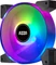 AZZA Hurricane II Digital RGB, LED-Steuerung, Fernbedienung, 120mm, 4er-Pack Vorschaubild