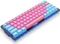 Mountain Mineral Keycap Set, Kunststoff (PBT) Double-Shot, blau/rosa, 113 Tasten (104+9), ANSI-US Vorschaubild