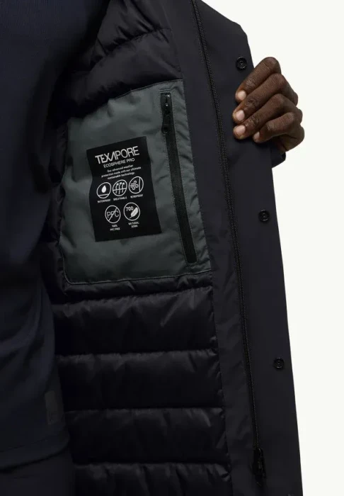 Jack Wolfskin Brandenburger Funktionsmantel dark navy (Herren)