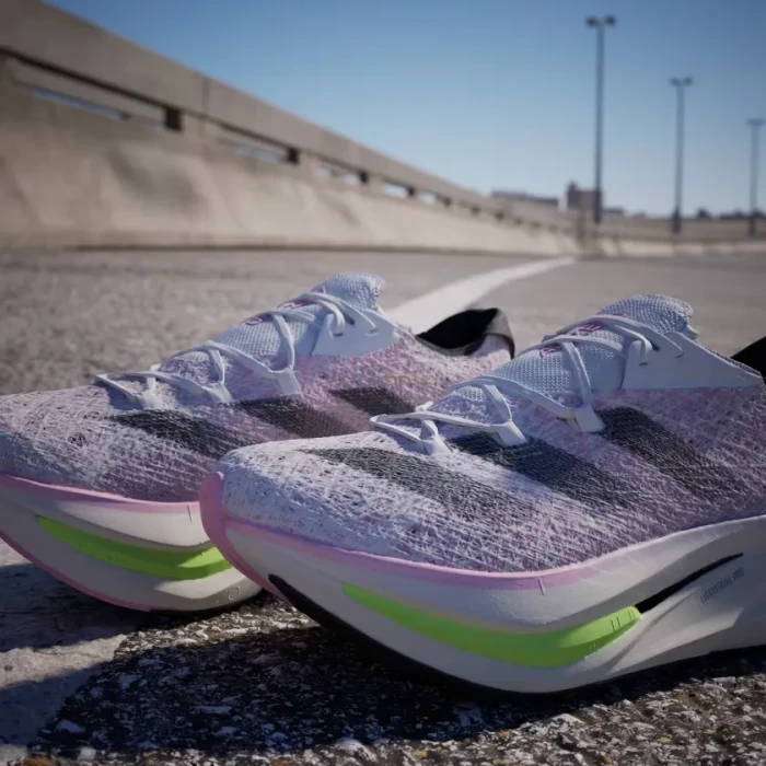 adidas Adizero Prime X 2.0 Strung cloud white/core black/pink spark