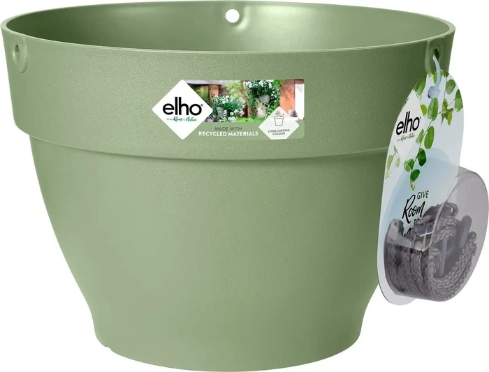 Elho Vibia Campana Hängeampel 26cm pistaziengrün