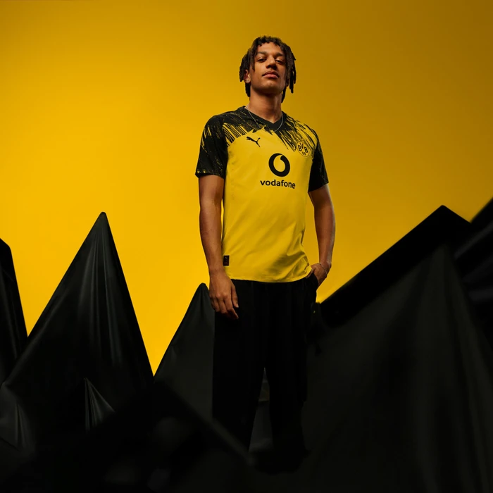 Puma BVB Borussia Dortmund 2025/2026 Heimtrikot kurzarm (Junior)
