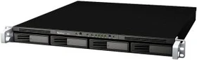 Synology RackStation RS411, 256MB RAM, 1x RJ-45 1000Base-T, 2x USB 2.0, 1HE