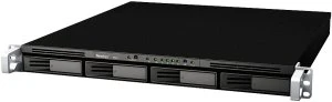 Synology RackStation RS411, 256MB RAM, 1x RJ-45 1000Base-T, 2x USB 2.0, 1HE