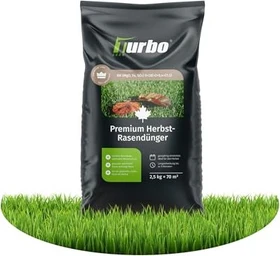 Turbogrün Premium Herbst-Rasendünger, 2.5kg