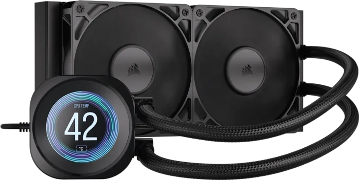 Corsair Nautilus 240 RS LCD, schwarz