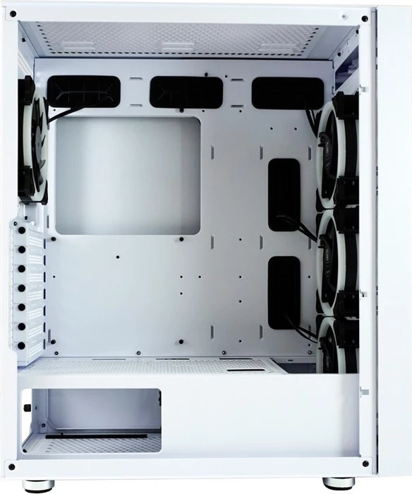 LC-Power Gaming 802W White_Wanderer_X, weiß, Glasfenster