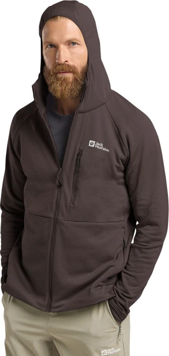 Jack Wolfskin Kolbenberg Hooded FZ Jacke peat (Herren)