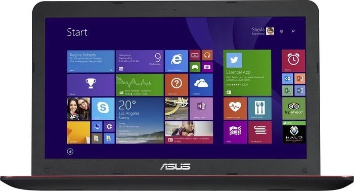 ASUS X555LA-XX1266H, rot, Core i3-5005U, 8GB RAM, 1.50TB HDD, UK