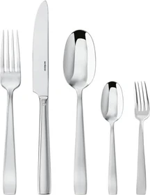 Sambonet Flat Edelstahl 18/10 Monoblock Besteck-Set, 30-tlg.