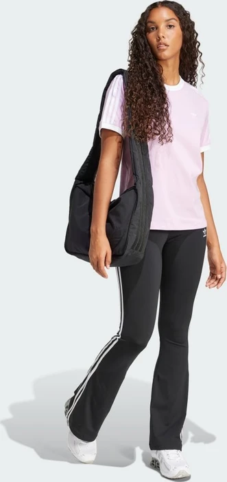adidas 3-Streifen T-Shirt kurzarm light orchid (Damen)