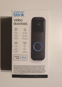 Amazon Blink Video Doorbell schwarz, Video-Türklingel