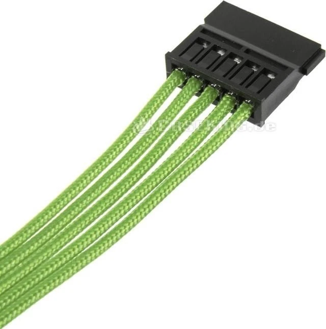 BitFenix Alchemy 2.0 CSR-Series Kabel Kit für Netzteile, NVIDIA grün