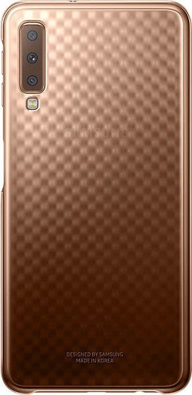 Samsung Gradation Cover für Galaxy A7 (2018) gold