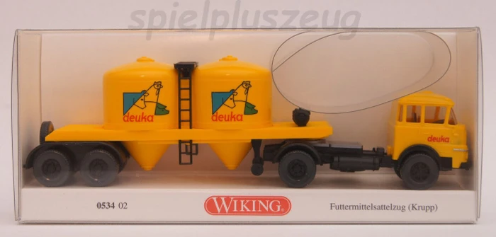 Wiking Klassik Edition Futtermittelsattelzug Krupp Deuka