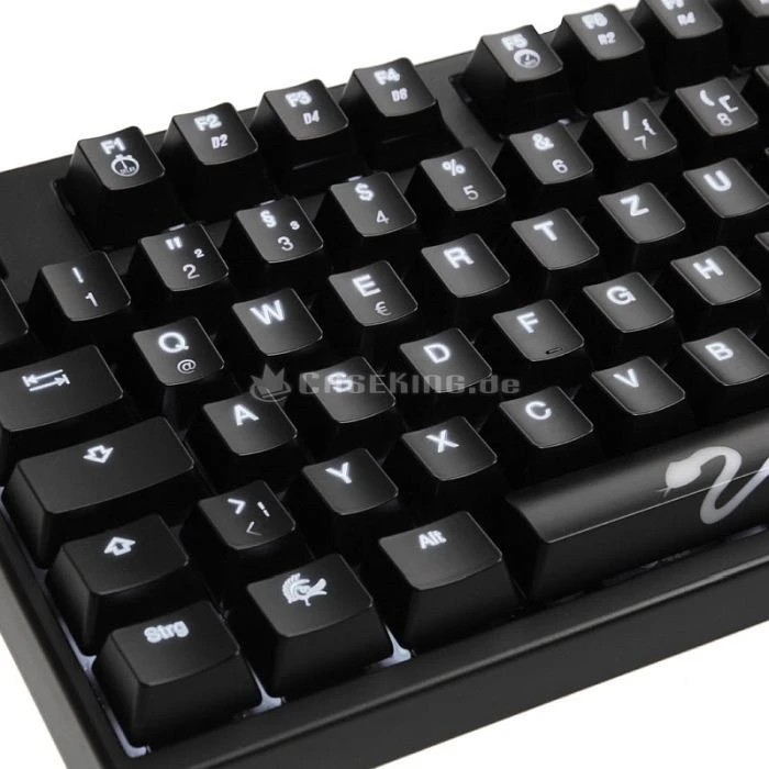 Ducky Shine 3, LEDs weiß, MX Blue, USB, DE