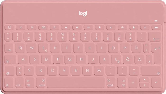 Logitech Keys-To-Go mit iOS-Sondertasten Blush Pink, Bluetooth, ND
