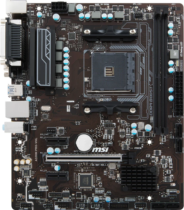MSI A320M Pro-VHL (AMD AM4)