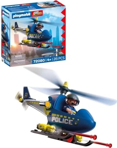 playmobil City Action Polizeihelikopter