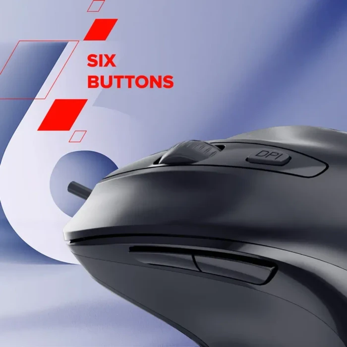 Canyon M-6 Wired Mouse, schwarz, USB