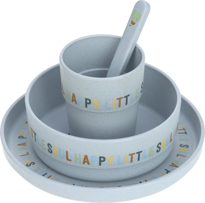 Lässig Happy Fruits Zitrone Kinderservice, 4-tlg.