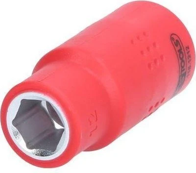 KS Tools Außensechskant Steckschlüssel isoliert 1/2", 12mm