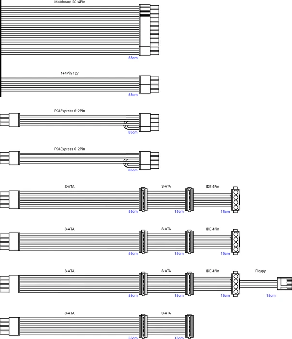 Inter-Tech HiPower SP-750CM 750W, ATX 2.3