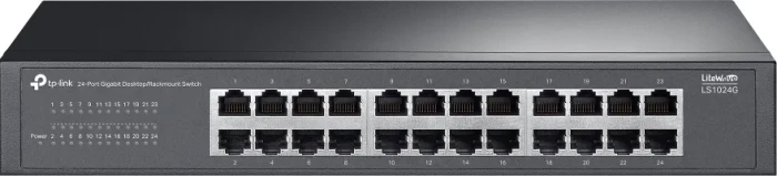 TP-Link LS100 LiteWave Desktop Gigabit Switch, 24x RJ-45