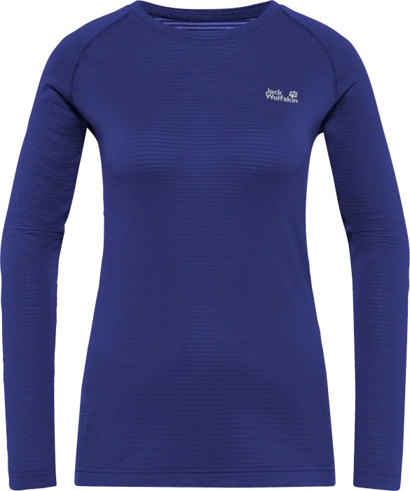 Jack Wolfskin Infinite Warm Funktionsshirt langarm glow ink (Damen)