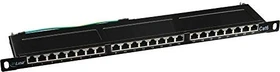 InLine Rackmount RJ-45 Patchfeld, 24x RJ-45, schwarz